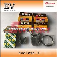 K4D Crankshaft Cylinder Head K4D Cylinder Block For MITSUBISHI Excavator