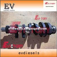 3AF1 Crankshaft Cylinder Head 3AF1 Cylinder Block For ISUZU Excavator