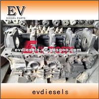 4JG1-T Crankshaft Cylinder Head 4JG1 Cylinder Block For ISUZU Excavator