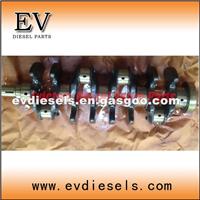 4JG2-T Crankshaft Cylinder Head 4JG2 Cylinder Block For ISUZU Excavator