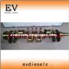 H07D Crankshaft Cylinder Head H07D Cylinder Block For ISUZU Excavator