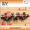 K25 Crankshaft Cylinder Head K25 Cylinder Block For NISSAN FORKLIFT