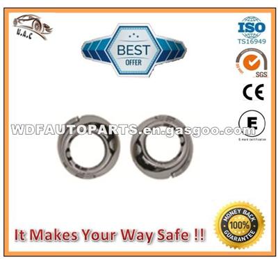 PEUGEOT 307 2006- FRONT FOG LAMP FRAME CHROMED R-L 7452HC