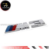 For Bmww 3D Car Badges ///M Logo Metal Emblem Car Sticker