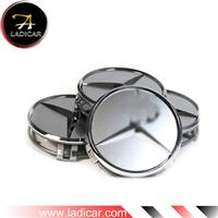 For Mercedes Benz Auto Car Chrom Badges Emblem Wheel Hup Cap