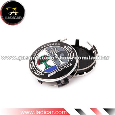 For Mercedes Benzz 75mm Abs Metal Alloy Emblem Badges AMG Affalterbach Wheel Center Hub Cap