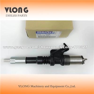 1211 Diesel Fuel Common-Rail Injector For Komtsu SA60125E Engine 095000-1211