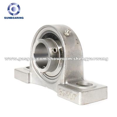 Stainless Steel Inner Bearing/ Pillow Block Ball Bearing Units SP207 SUN BEARING