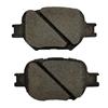 GDB3316 Chinese Auto Car Brake Pad For Toyota With Emark R90 Certificate