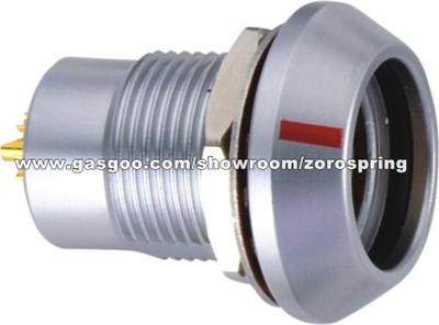 Replace LEMO HHG Fixed Socket, ODU G8 Socket, HHG 0B/1B/2B Circular Push-Pull Self Locking Connector