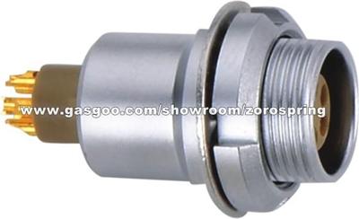 Replace LEMO EEG Fixed Socket, ODU G5 Socket, EEG 0B/1B/2B/3B Circular Push-Pull Self Locking Connector