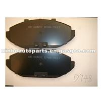 High Quality Disk Brake Pad D1297 D151 used for HUATAI SANTA FE