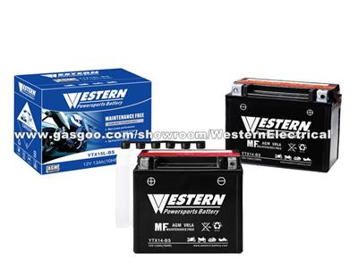AGM MF Motorcycle Battery | Powersports Battery