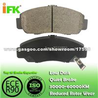 45022S7AE00/GDB3268/D787/D959/D1608/D1276 Semi-Metallic/Low-Metallic/NAO/Ceramic Disc Brake Pad Manufacturer