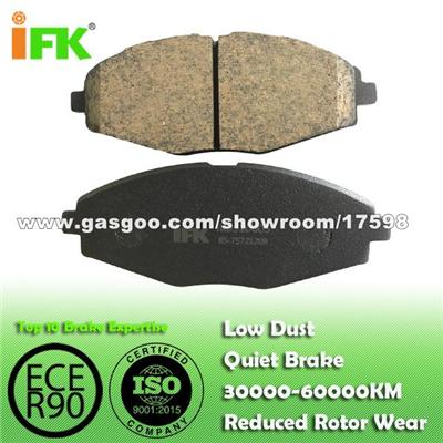 96316582/GDB3195/D1321 Semi-Metallic/Low-Metallic/NAO/Ceramic Disc Brake Pad Manufacturer