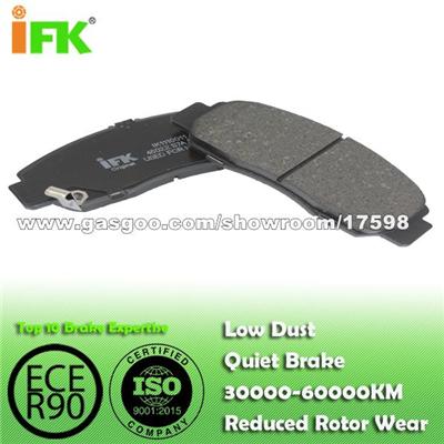 45022S7AE00/GDB3268/D787/D959/D1608/D1276 Semi-Metallic/Low-Metallic/NAO/Ceramic Disc Brake Pad Manufacturer