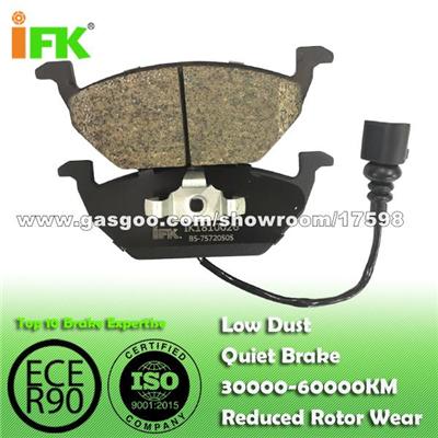 1J0698151D/GDB1386/D768 Semi-Metallic/Low-Metallic/NAO/Ceramic Disc Brake Pad Manufacturer