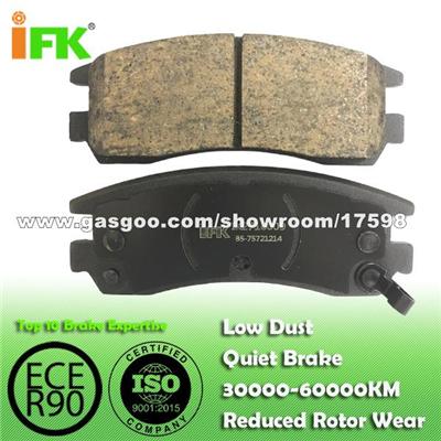 12510048/GDB1309/D814 Semi-Metallic/Low-Metallic/NAO/Ceramic Disc Brake Pad Manufacturer