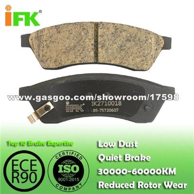 96475028/GDB4172/D1030 Semi-Metallic/Low-Metallic/NAO/Ceramic Disc Brake Pad Manufacturer