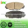 IK1010077/0446542140/GDB3424/GDB7764/D1211 Semi-Metallic/Low-Metallic/NAO/Ceramic Disc Brake Pad Manufacturer