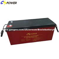 Deep Cycle Gel Battery 12V 200ah For Solar Charger Controller