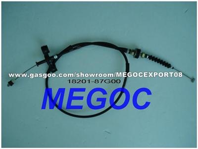 18201-87GOO NISSAN ACCELERATOR CABLE