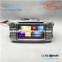 Car gps navigation IPS touch screen navigation auto radio gps navigation multimedia player For Toyota HILUX 2012