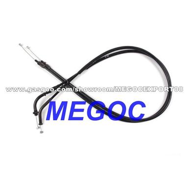 Honda Motorcycle Black Throttle Cable Accelerator Wire Line For CB1300 2003-2016