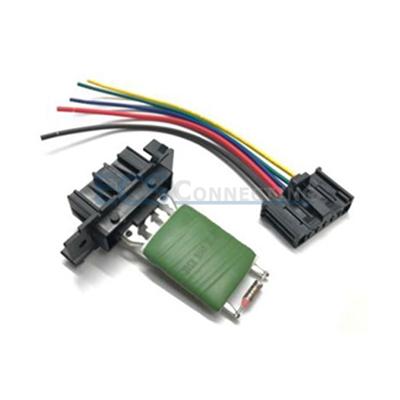 Heater Blower Motor Fan Resistor + Wiring Loom Harness For Fiat Punto Doblo Qubo 13248240