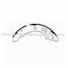 BRAKE SHOE S559
