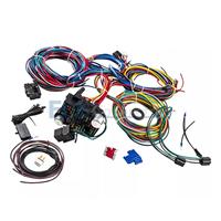 21 Circuit Universal Wiring Harness Loom Fits Hot Rod Rat Rod