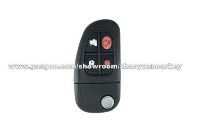 Jaguar Folded Key 4 Buttons 4D60