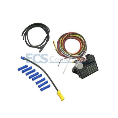 8 Circuit Wiring Harness Kit For Street Rat Hot Rod Starter Kit