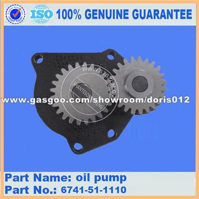 Supply PC200-8 6D107 Oil Pump 6754-51-1100
