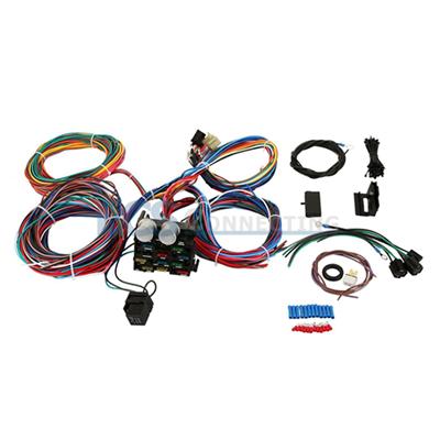 12 Circuit NEW STYLE Wire Harness Muscle Car Hot Rod Street Rod