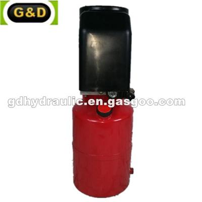 DC 12V-24V Single Acting Hydraulic Power Pack Used For Fork Lift