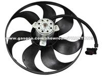 Automotive Spare Parts Electric Motor Cooling Fan For SKODA VW 1J0 959 455B