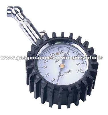 Dial Tire Inflator Gauge