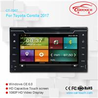 Toyota Corolla 2017 Car DVD GPS Navigation Car FM Radio Audio Video Multimedia System