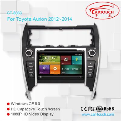 Toyota Auris Camry 2012~2014 US Version Car DVD GPS Navigation Car FM Radio Audio Video Multimedia System