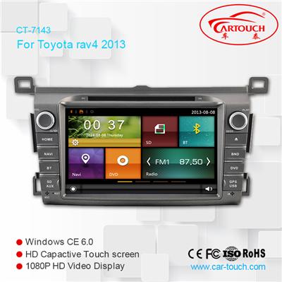 Toyota RAV4 2014 Car DVD GPS Navigation Car FM Radio Audio Video Multimedia System