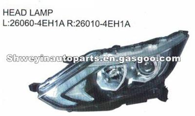 Head Lamp For Nissan Qashqai 26060-4EH1A,26010-4EH1A