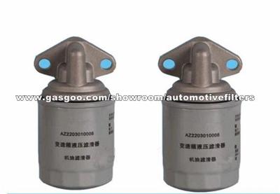 Sinotruk HOWO Gearbox Filter Assembly AZ2203010008