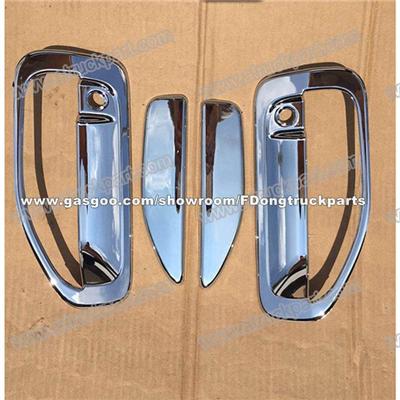 Chrome Outside Handle Cover LH RH For FUSO CANTER 2006