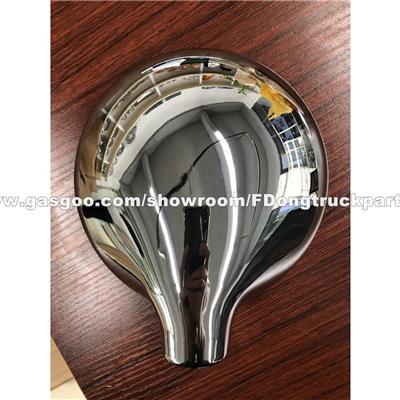 Truck Chromed Mirror Cover For FUSO CANTER 2006 2010 DIAMETER 15cm