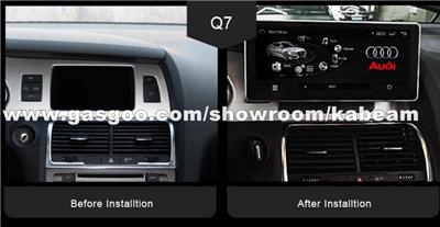 Anti-Glare 10.25 Inch Touch Screen Android 8.0 Car Multimedia Navigation For Audi Q7 2006-2015