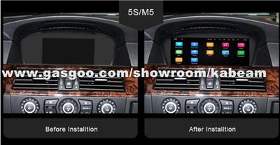 Anti-Glare 8.8 Inch Touch Screen Android 8.0 Car Multimedia Navigation For BMW 3 Series 5 Series 2002-2012