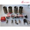 For Nissan Forklift Td27 Engine Rebuild Kit Piston Ring Cylinder Liner Full Gasket Kit Bearing