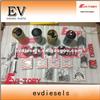 For Isuzu 4JB1 4JB1-T Engine Rebuild Kit Piston Ring Liner Gasket Bearing