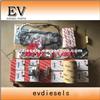 Engine Rebuild Kit V3800 V3800T Piston Ring Liner Full Gasket Water Pump Oil Pump V3800 Bearing